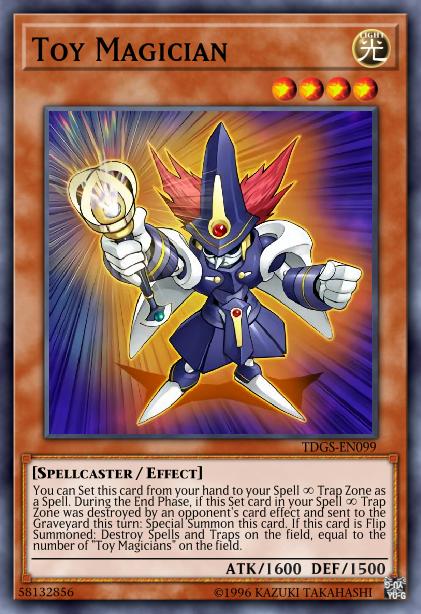 Toy Magician - TDGS-EN099 - Secret Rare - Unlimited