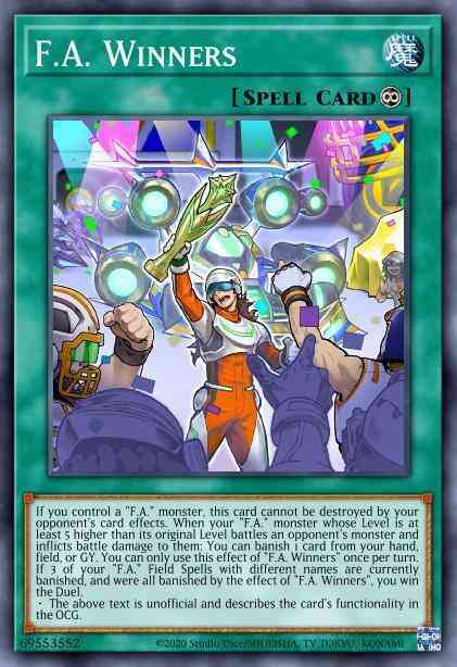 F.A. Winners - FLOD-EN089 - Rare - 1st Edition