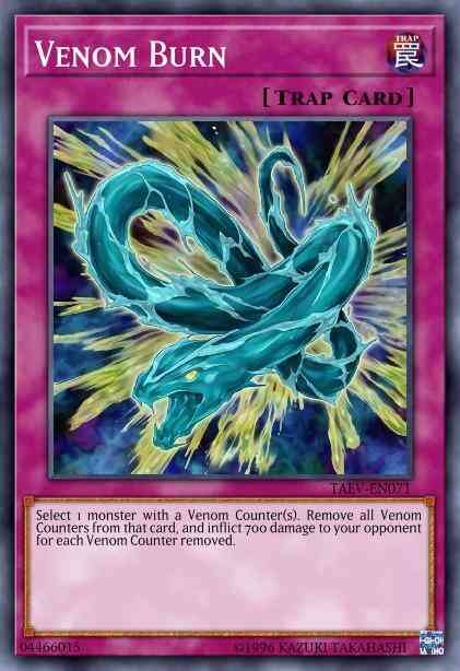 Venom Burn - TAEV-EN071 - Common - Unlimited