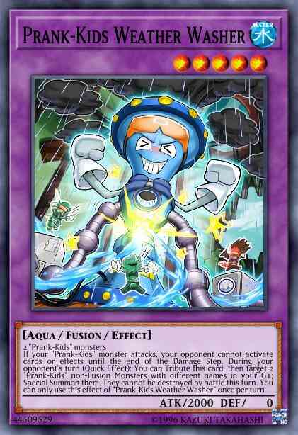 Prank-Kids Weather Washer - HISU-EN018 - Super Rare - 1st Edition