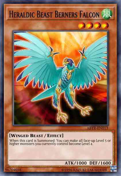 Heraldic Beast Berners Falcon - ABYR-EN013 - Common - 1st Edition