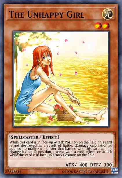 The Unhappy Girl - DR2-EN122 - Common - Unlimited