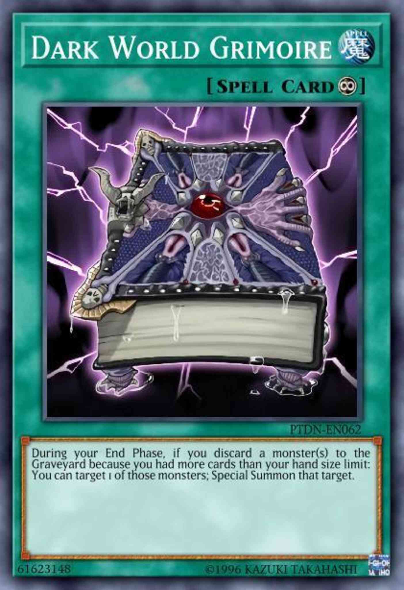 Dark World Grimoire - LCJW-EN252 - Common - 1st Edition