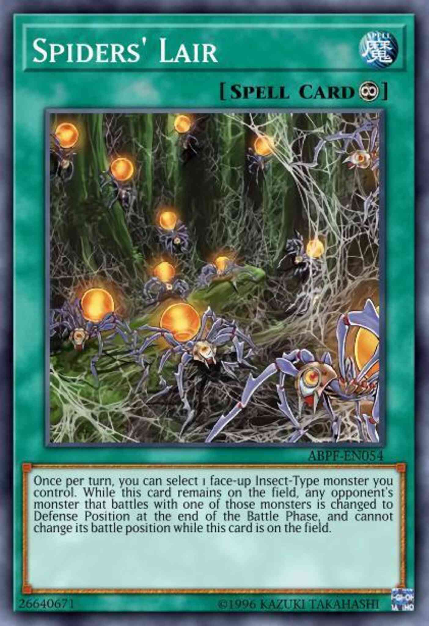 Spiders' Lair - ABPF-EN054 - Common - Unlimited