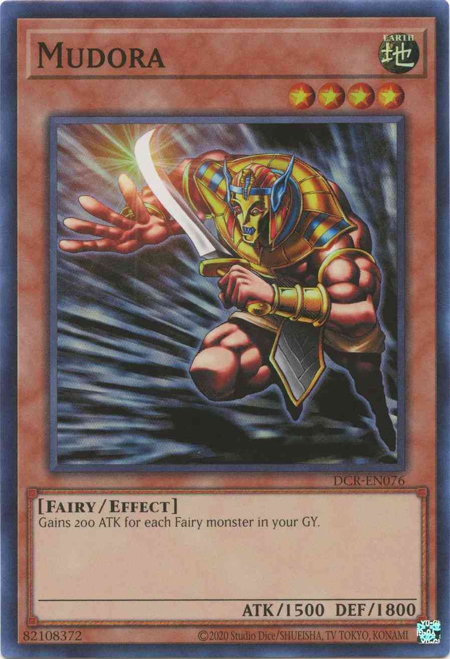 Mudora - 25th Anniversary - DCR-EN076 - Super Rare - Unlimited