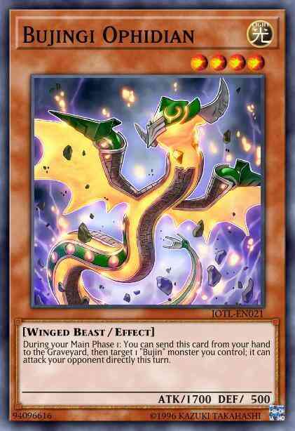 Bujingi Ophidian - JOTL-EN021 - Common - 1st Edition