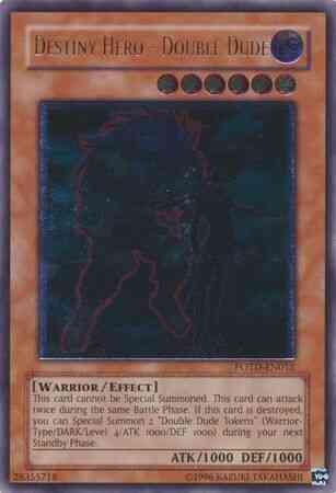 Destiny Hero - Double Dude - POTD-EN012 - Ultimate Rare - Unlimited