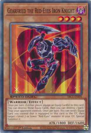 Gearfried the Red-Eyes Iron Knight - SBC1-ENI05 - Common - 1st Edition
