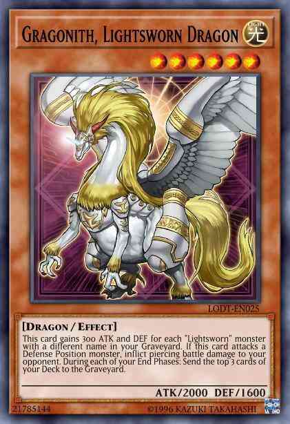 Gragonith, Lightsworn Dragon - SDDC-EN010 - Common - 1st Edition