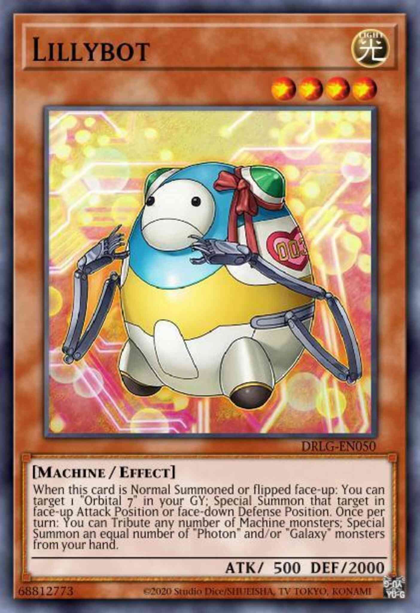 Lillybot - DRLG-EN050 - Super Rare - Unlimited