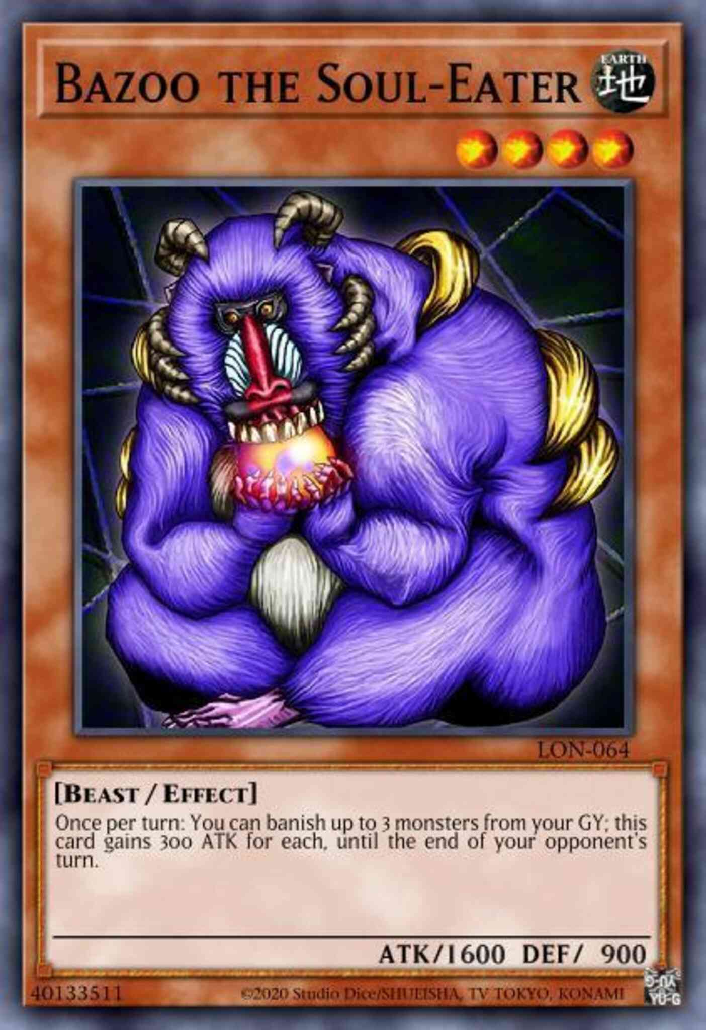 Bazoo the Soul-Eater - BP02-EN012 - Common - 1st Edition
