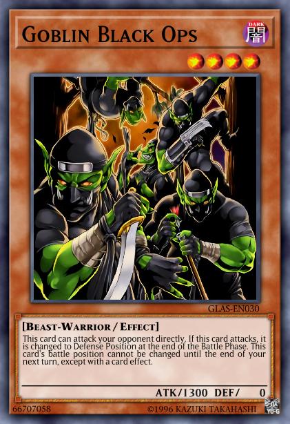 Goblin Black Ops - GLAS-EN030 - Rare - Unlimited