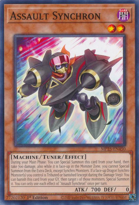 Assault Synchron - MP25-EN450 - Common - 1st Edition