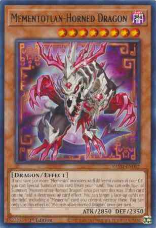 Mementotlan-Horned Dragon - VASM-EN002 - Rare - 1st Edition