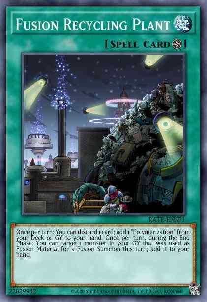 Fusion Recycling Plant - RATE-ENSP1 - Ultra Rare - Limited