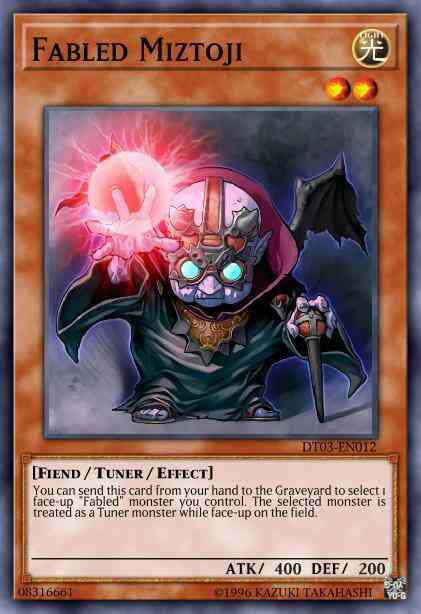 Fabled Miztoji - DT03-EN012 - Duel Terminal Normal Parallel Rare - Duel Terminal