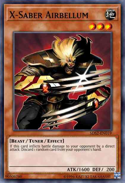 X-Saber Airbellum - HA01-EN011 - Secret Rare - Limited