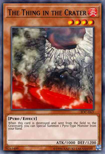 The Thing in the Crater - DR2-EN064 - Common - Unlimited