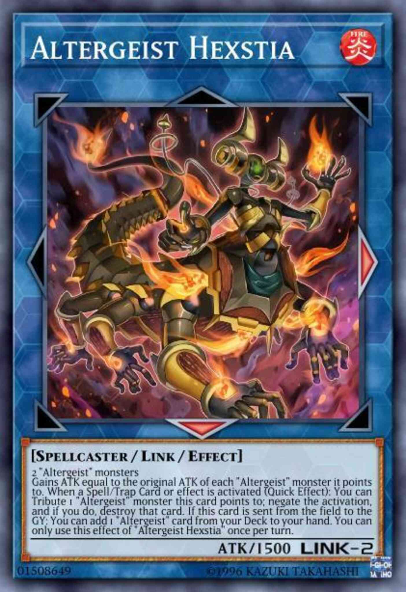 Altergeist Hexstia - EXFO-EN046 - Super Rare - Unlimited