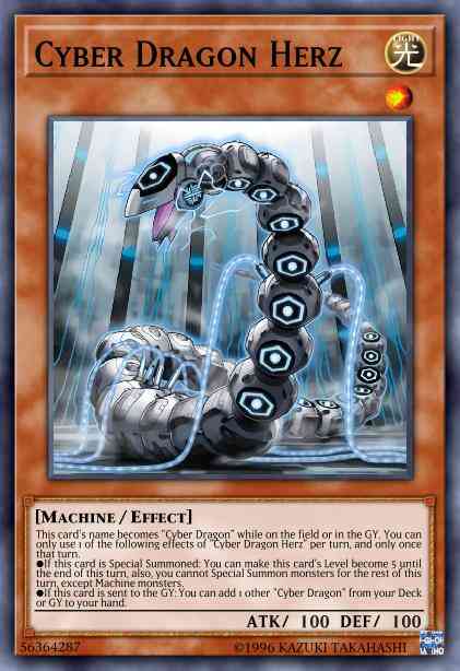 Cyber Dragon Herz - CYHO-EN015 - Ultra Rare - 1st Edition