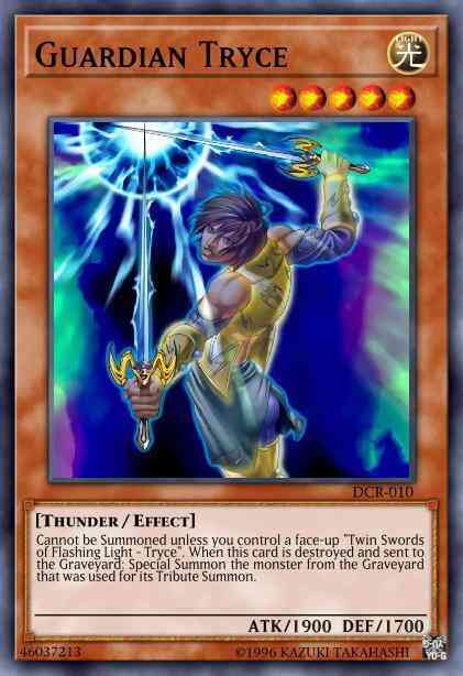 Guardian Tryce - DCR-010 - Rare - 1st Edition