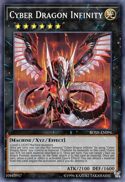 Cyber Dragon Infinity - BOSH-EN094 - Secret Rare - Unlimited