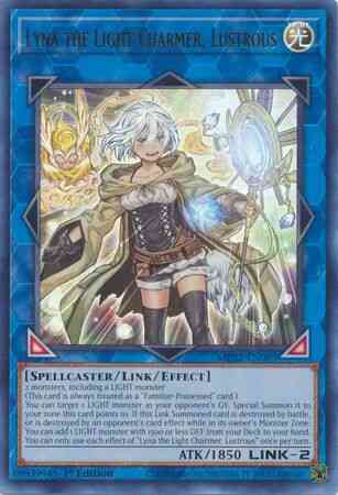 Lyna the Light Charmer, Lustrous - MP22-EN089 - Ultra Rare - 1st Edition