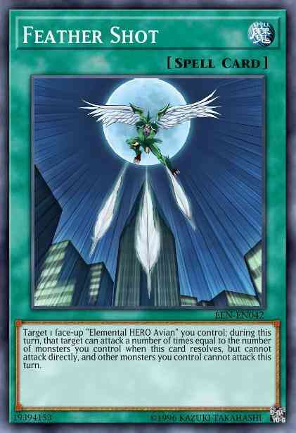 Feather Shot - EEN-EN042 - Rare - 1st Edition