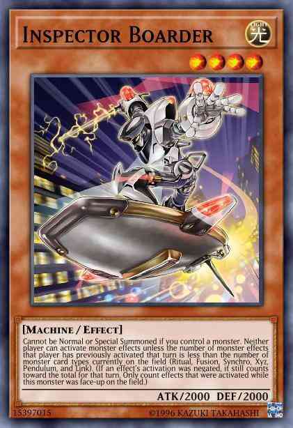 Inspector Boarder - DUDE-EN031 - Ultra Rare - 1st Edition