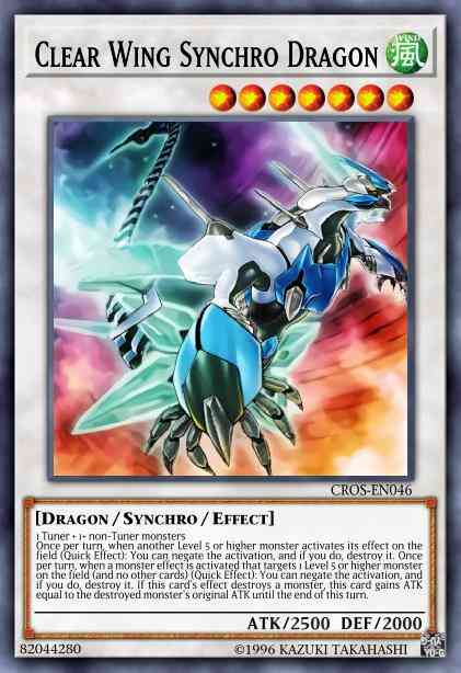 Clear Wing Synchro Dragon - CROS-EN046 - Secret Rare - Unlimited