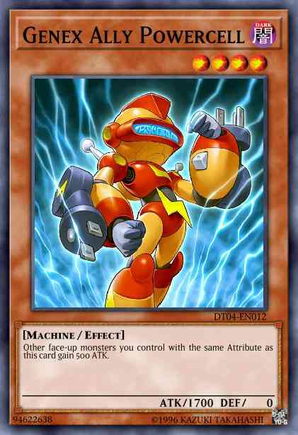 Genex Ally Powercell - HA04-EN002 - Secret Rare - Unlimited