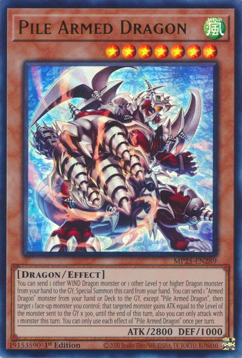 Pile Armed Dragon - MP25-EN289 - Ultra Rare - 1st Edition