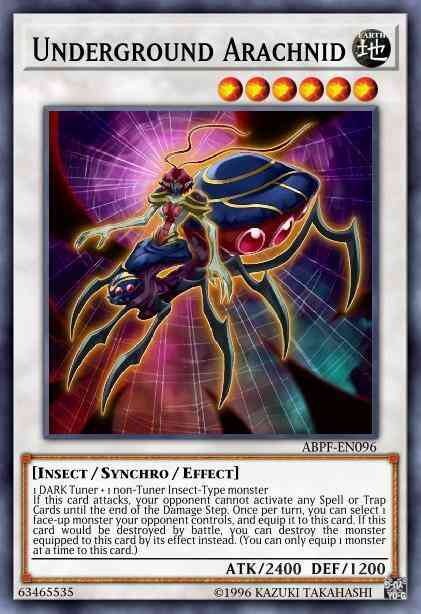 Underground Arachnid - ABPF-EN096 - Secret Rare - Unlimited