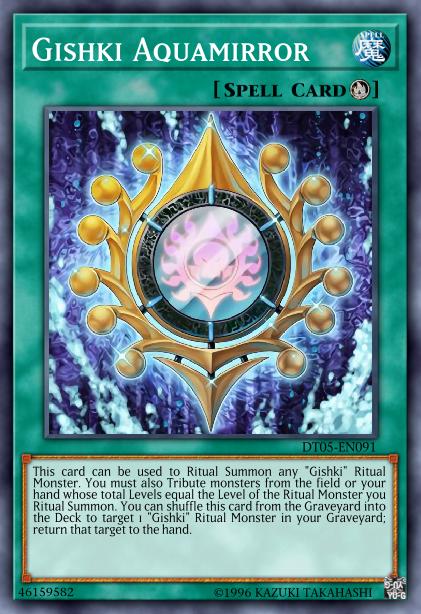 Gishki Aquamirror - HA05-EN055 - Super Rare - Unlimited