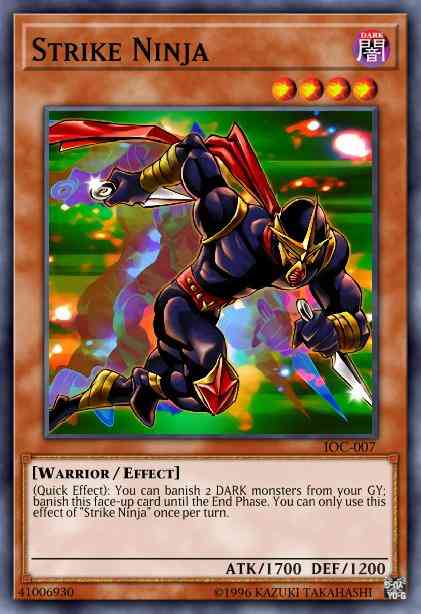 Strike Ninja - BATT-EN003 - Starfoil Rare - Limited