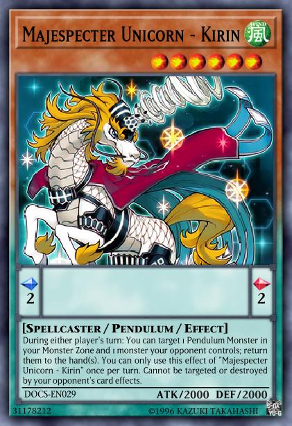 Majespecter Unicorn - Kirin - DOCS-EN029 - Rare - Unlimited
