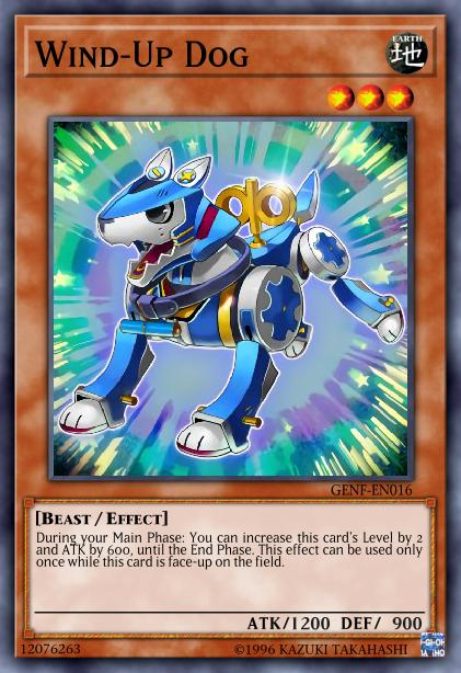 Wind-Up Dog - BP01-EN167 - Common - Unlimited