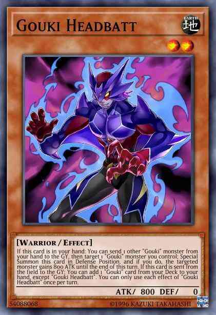 Gouki Headbatt - MP18-EN108 - Common - 1st Edition