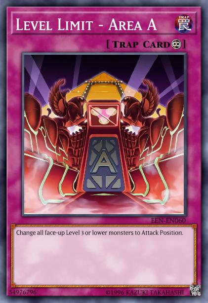 Level Limit - Area A - LCYW-EN299 - Common - Unlimited