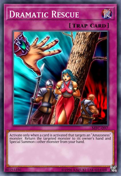 Dramatic Rescue - MFC-097 - Rare - 1st Edition