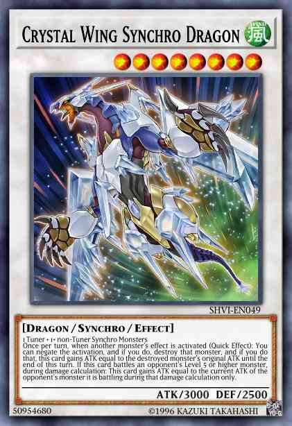 Crystal Wing Synchro Dragon - DUPO-EN068 - Ultra Rare - Unlimited