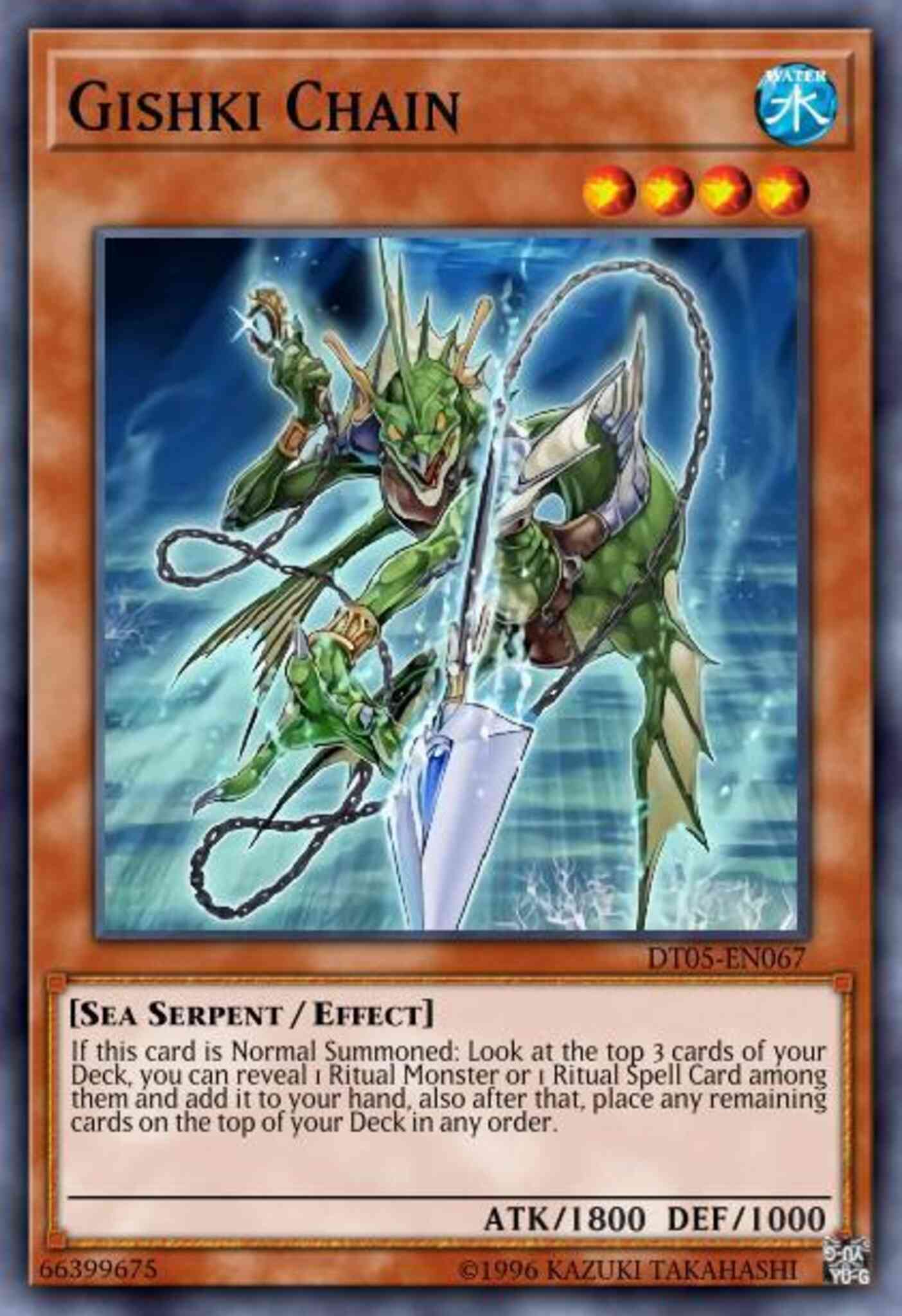 Gishki Chain - THSF-EN041 - Super Rare - 1st Edition