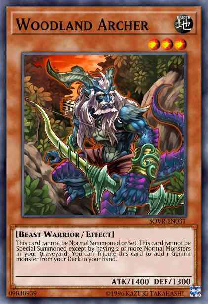 Woodland Archer - SOVR-EN031 - Common - Unlimited