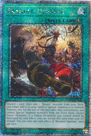 Branded Opening - RA03-EN070 - Quarter Century Secret Rare - 1st Edition