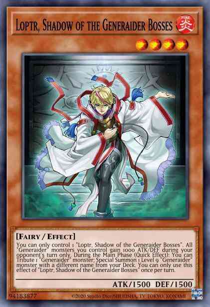 Loptr, Shadow of the Generaider Bosses - ETCO-EN028 - Ultra Rare - 1st Edition