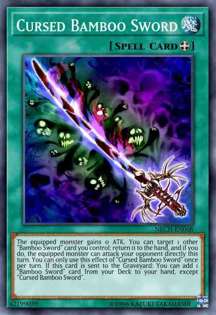 Cursed Bamboo Sword - NECH-EN068 - Common - Unlimited