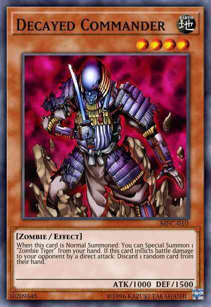 Decayed Commander - SBLS-EN032 - Common - 1st Edition