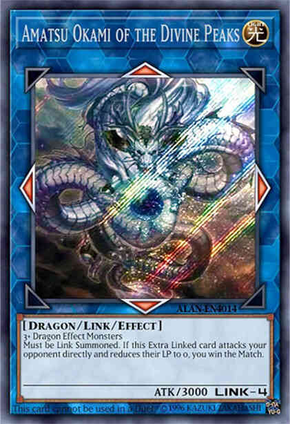 Amatsu-Okami of the Divine Peaks - 2018-EN002 - Extra Secret Rare - Limited