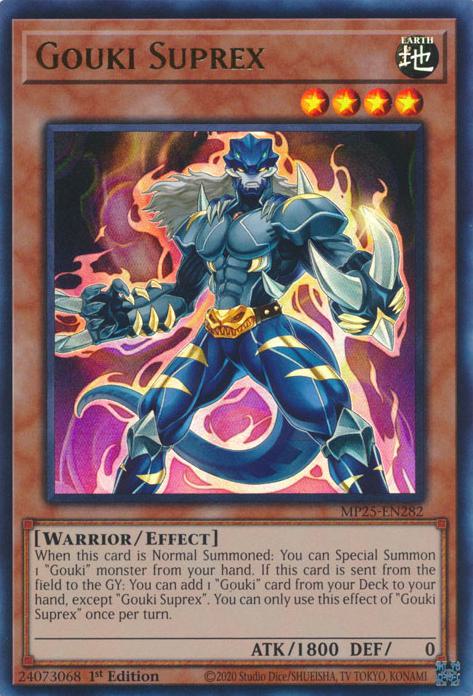 Gouki Suprex - MP25-EN282 - Ultra Rare - 1st Edition