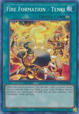 Fire Formation - Tenki - WISU-EN028 - Collector's Rare - 1st Edition